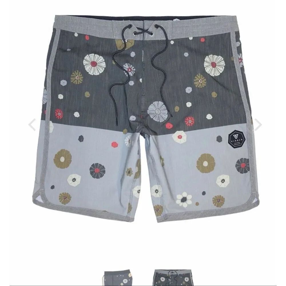 VISSLA Phantom Gray Creators 20" Boardshort-36